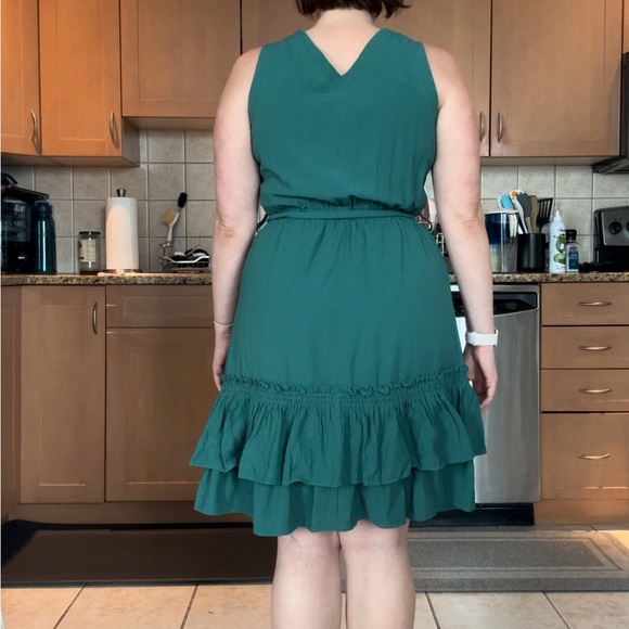 Calvin Klein Ruffle Dress - Picture 4 of 5